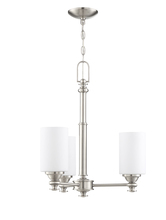 Craftmade 49823-BNK - 3 Light Chandelier