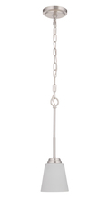 Craftmade 50291-BNK-WG - 1 Light Mini Pendant