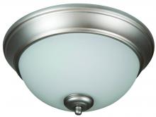 Craftmade XP11BN-2W - 2 Light 11" Flushmount