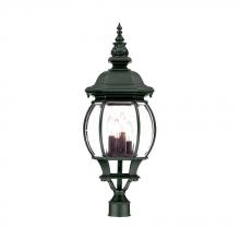 Acclaim Lighting 5157BK - Chateau Collection 4-Light Post-Mount Outdoor Matte Black Light Fixture