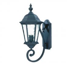 Acclaim Lighting 5501BK - Telfair Collection Wall-Mount 1-Light Outdoor Matte Black Light Fixture