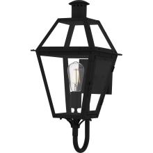 Quoizel RO8410EK - Rue De Royal 1-Light Earth Black Outdoor Wall Lantern