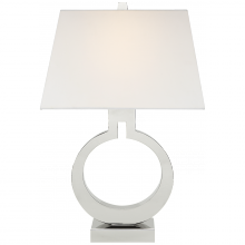 VISUAL COMFORT CHA 8969PN-L - Ring Form Small Table Lamp