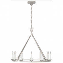 VISUAL COMFORT CHC 5172PN - Darlana Medium Single Ring Chandelier