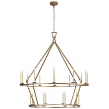 VISUAL COMFORT CHC 5199GI - Darlana Extra Large Two-Tier Chandelier