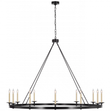 VISUAL COMFORT CHC 5615BZ - Launceton Oversized Ring Chandelier