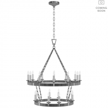 VISUAL COMFORT CHC 5878AI/NRT - Darlana Medium Two Tier Chandelier