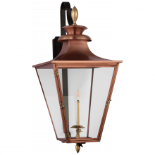 VISUAL COMFORT CHO 2436SC-CG - Albermarle Medium Bracketed Gas Wall Lantern