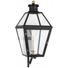 VISUAL COMFORT CHO 2457BLK-CG - Stratford XL Bracketed Gas Wall Lantern