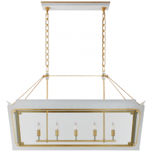 VISUAL COMFORT JN 5023SW/G-CG - Caddo Medium Linear Lantern