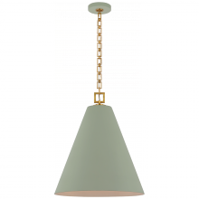 VISUAL COMFORT JN 5323CEL/G - Theo 21" Pendant