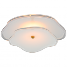 VISUAL COMFORT KS 2064SB-CRE - Leighton 14" Layered Flush Mount