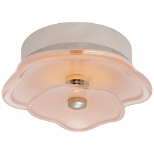 VISUAL COMFORT KS 4063PN-BLS - Leighton 6" Layered Flush Mount