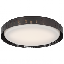 VISUAL COMFORT KW 4082BZ-WG - Precision 18" Round Flush Mount