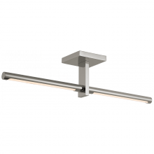 VISUAL COMFORT KW 4730PN - Axis 24" Linear Flush Mount