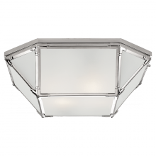 VISUAL COMFORT SK 4009PN-FG - Morris Large Flush Mount