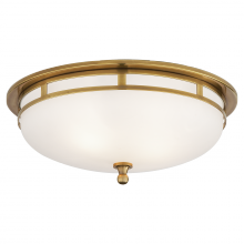 VISUAL COMFORT SS 4011HAB-FG - Openwork Large Flush Mount