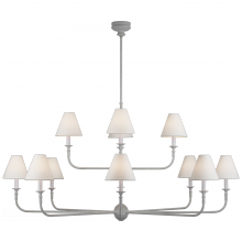 VISUAL COMFORT TOB 5453SG-L - Piaf Grande Two-Tier Chandelier