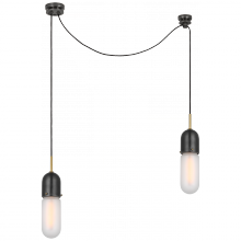 VISUAL COMFORT TOB 5645BZ/HAB-FG-2 - Junio 2-Light Pendant