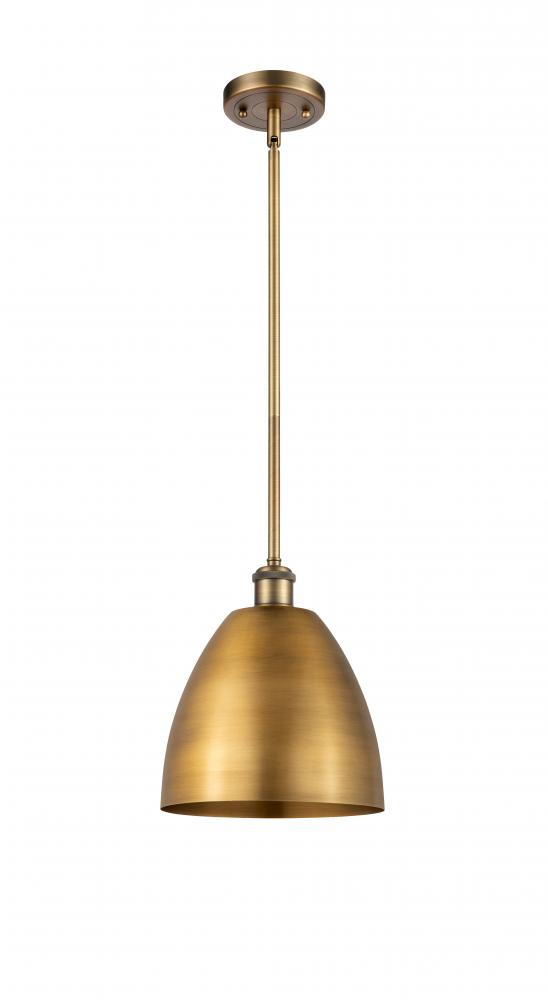 Bristol - 1 Light - 9 inch - Brushed Brass - Pendant