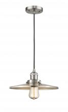 Innovations Lighting 201C-SN-MFR-SN-12-LED - Appalachian - 1 Light - 12 inch - Brushed Satin Nickel - Cord hung - Mini Pendant