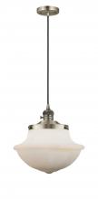 Innovations Lighting 201CSW-AB-G541-LED - Oxford - 1 Light - 12 inch - Antique Brass - Cord hung - Mini Pendant