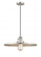 Innovations Lighting 201CSW-SN-MFR-SN-16 - Appalachian - 1 Light - 16 inch - Brushed Satin Nickel - Cord hung - Mini Pendant