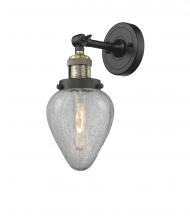 Innovations Lighting 203-BAB-G165-LED - Geneseo - 1 Light - 7 inch - Black Antique Brass - Sconce