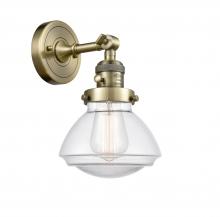 Innovations Lighting 203SW-AB-G322-LED - Olean - 1 Light - 7 inch - Antique Brass - Sconce