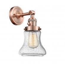 Innovations Lighting 203SW-AC-G194-LED - Bellmont - 1 Light - 7 inch - Antique Copper - Sconce