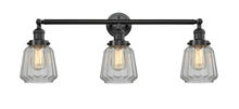 Innovations Lighting 205-OB-G142 - Chatham - 3 Light - 30 inch - Oil Rubbed Bronze - Bath Vanity Light