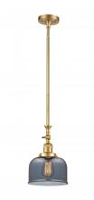 Innovations Lighting 206-SG-G73 - Bell - 1 Light - 8 inch - Satin Gold - Stem Hung - Mini Pendant