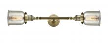 Innovations Lighting 208L-AB-G58-LED - Bell - 2 Light - 5 inch - Antique Brass - Bath Vanity Light