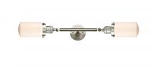 Innovations Lighting 208L-SN-G311-LED - Dover - 2 Light - 5 inch - Brushed Satin Nickel - Bath Vanity Light