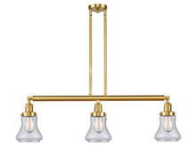 Innovations Lighting 213-SG-G194-LED - Bellmont - 3 Light - 39 inch - Satin Gold - Stem Hung - Island Light