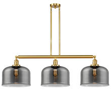 Innovations Lighting 213-SG-G73-L - Bell - 3 Light - 42 inch - Satin Gold - Stem Hung - Island Light