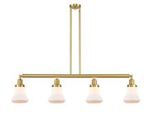 Innovations Lighting 214-SG-G191-LED - Bellmont - 4 Light - 51 inch - Satin Gold - Stem Hung - Island Light