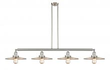 Innovations Lighting 214-SN-MFR-SN-12-LED - Appalachian - 4 Light - 57 inch - Brushed Satin Nickel - Stem Hung - Island Light