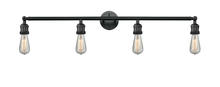  215-BK - Bare Bulb - 4 Light - 42 inch - Matte Black - Bath Vanity Light