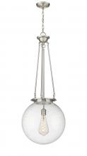 Innovations Lighting 221-1P-SN-G204-16 - Beacon - 1 Light - 16 inch - Satin Nickel - Chain Hung - Pendant