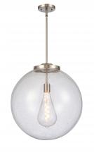 Innovations Lighting 221-1S-SN-G204-18-LED - Beacon - 1 Light - 18 inch - Brushed Satin Nickel - Cord hung - Pendant