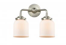 Innovations Lighting 284-2W-SN-G51-LED - Bell - 2 Light - 13 inch - Brushed Satin Nickel - Bath Vanity Light