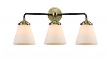 Innovations Lighting 284-3W-BAB-G61 - Cone - 3 Light - 24 inch - Black Antique Brass - Bath Vanity Light