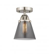 Innovations Lighting 288-1C-SN-G63-LED - Cone - 1 Light - 6 inch - Brushed Satin Nickel - Semi-Flush Mount