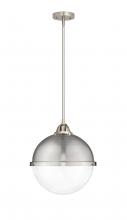 Innovations Lighting 288-1S-SN-HFS-122-SN-LED - Hampden - 1 Light - 13 inch - Brushed Satin Nickel - Cord hung - Pendant