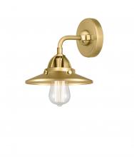 Innovations Lighting 288-1W-SG-M4-SG-LED - Railroad - 1 Light - 8 inch - Satin Gold - Sconce