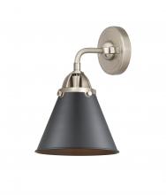 Innovations Lighting 288-1W-SN-M13-BK-LED - Appalachian - 1 Light - 8 inch - Brushed Satin Nickel - Sconce