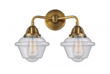 Innovations Lighting 288-2W-BB-G534-LED - Oxford - 2 Light - 16 inch - Brushed Brass - Bath Vanity Light