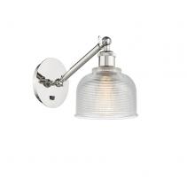 Innovations Lighting 317-1W-PN-G412-LED - Dayton - 1 Light - 6 inch - Polished Nickel - Sconce