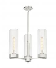 Innovations Lighting 427-3CR-SN-G427-14CL - Claverack - 3 Light - 22 inch - Satin Nickel - Pendant